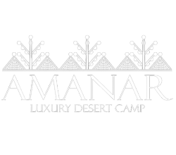 logo luxury desert camp amanar